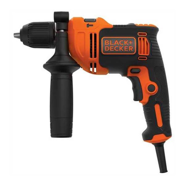Дриль мережевий ударний BLACK+DECKER BEH710K Дриль мережевий ударний BLACK+DECKER BEH710K