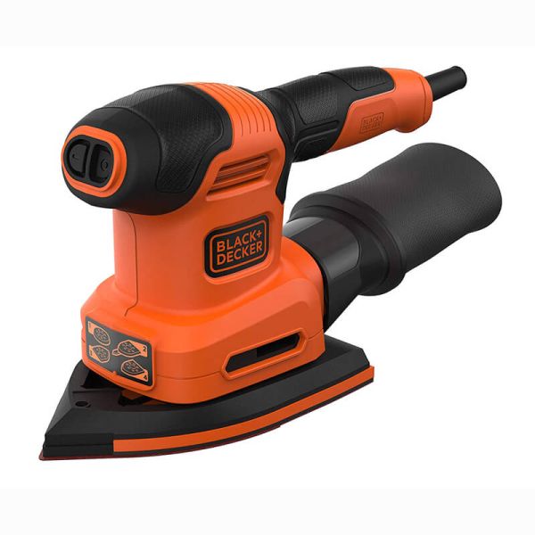 Шліфмашина вібраційна мережева BLACK+DECKER BEW200 Шліфмашина вібраційна мережева BLACK+DECKER BEW200