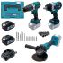 Акумуляторний набір інструментів PROFI-TEC Combo Set 3/4 POWERLine (DHP485BL, PGA202BL, DTW800BL) (2×PT2040MP (4.0 Аг), зарядний пристрій)