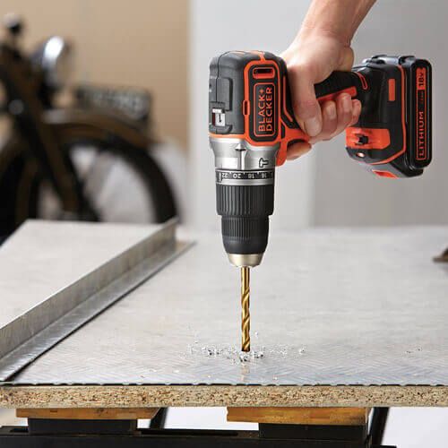 Дриль-шурупокрут акумуляторний безщітковий ударний BLACK+DECKER BL188KB Дриль-шурупокрут акумуляторний безщітковий ударний BLACK+DECKER BL188KB