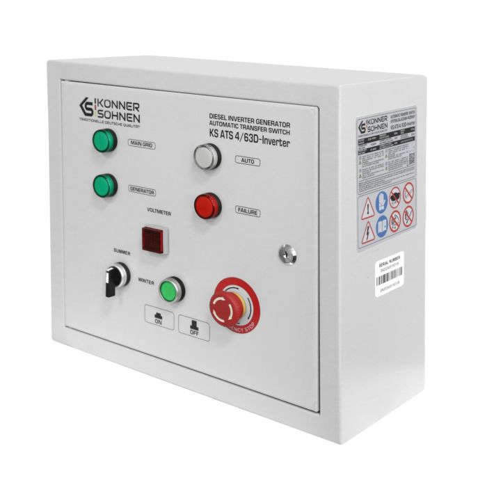 Блок автоматичного введення резерву KS ATS 4/63D-Inverter