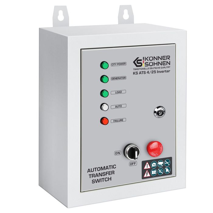 Блок автоматичного вводу резерву KS ATS 4/25 Inverter