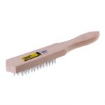 Щетка ручная 5-рядная, деревянный корпус BT-0003