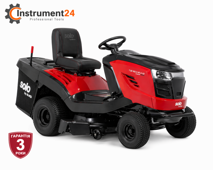Трактор-газонокосарка Solo by AL-KO T 24-125.4 HD V2: Абсолютний лідер вашого саду