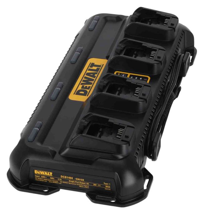 Зарядний пристрій 4-х портовий DeWALT DCB1404