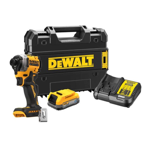 Шуруповерт ударний акумуляторний безщітковий DeWALT DCF850E1T Шуруповерт ударний акумуляторний безщітковий DeWALT DCF850E1T