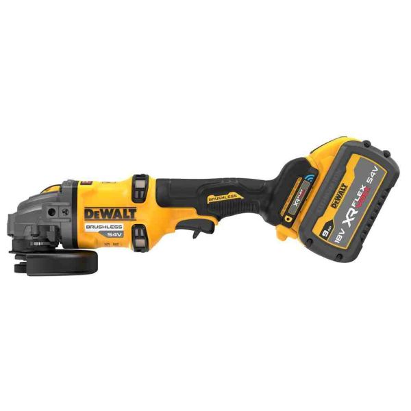 Шліфмашина кутова - болгарка акумуляторна безщіткова DeWALT DCG418SHDX2 Шліфмашина кутова - болгарка акумуляторна безщіткова DeWALT DCG418SHDX2