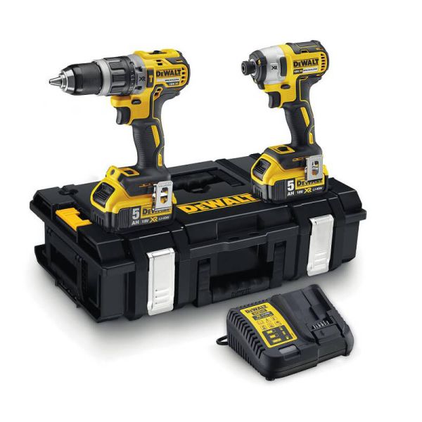 Набір з двох інструментів безщіткових DeWALT DCK266P2 Набір з двох інструментів безщіткових DeWALT DCK266P2