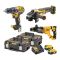 Набір з трьох інструментів безщіткових DeWALT DCK327P2T