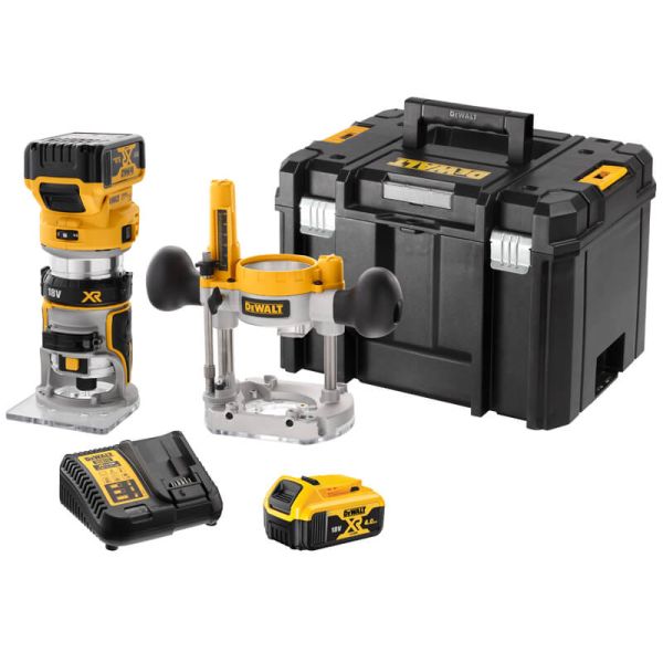 Фрезер акумуляторний безщітковий DeWALT DCW604P2 Фрезер акумуляторний безщітковий DeWALT DCW604P2