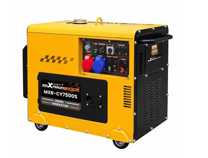 Дизельний генератор MaXpeedingRods MXR-CY7500S 7,5 кВт, 230/400 В, ATS, електростарт