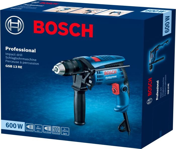Дриль ударний Bosch GSB 13 RE Professional (0601217104)