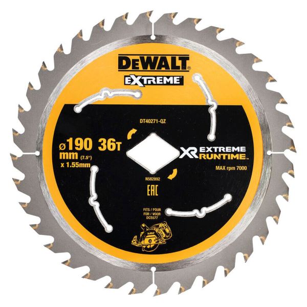Диск пиляльний DeWALT DT40271