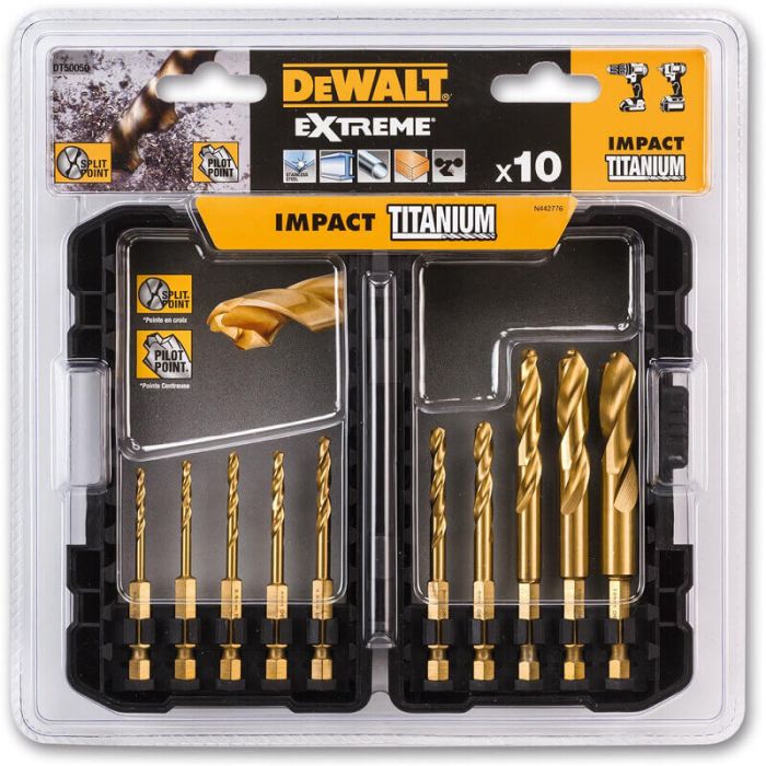 Набір свердел по металу DeWALT DT50050