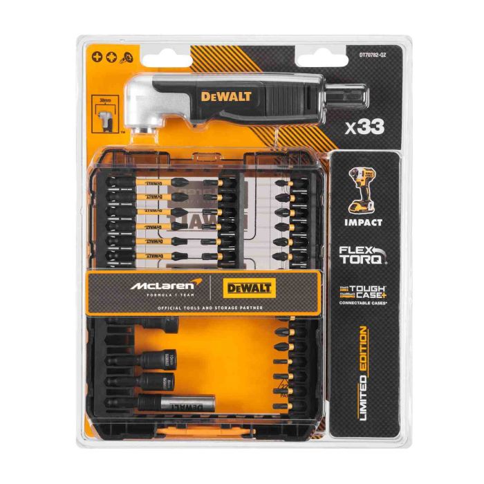 Набір біт з кутовою насадкою DeWALT DT70782