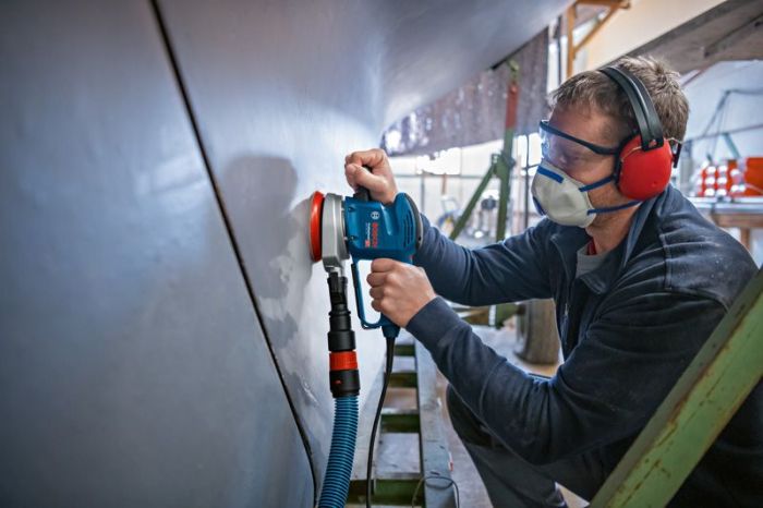 Ексцентрикова шліфмашина Bosch GEX 34-125 Professional (0601372300)