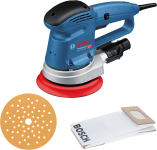 Ексцентрикова шліфмашина Bosch GEX 34-150 Professional (0601372800)