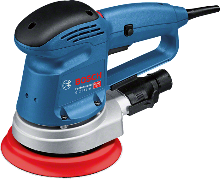 Ексцентрикова шліфмашина Bosch GEX 34-150 Professional (0601372800)