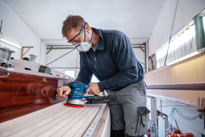 Ексцентрикова шліфмашина Bosch GEX 34-150 Professional (0601372800)