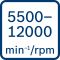 Ексцентрикова шліфмашина Bosch GEX 40-150 Professional (060137B201)