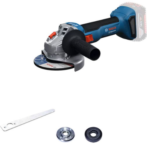 Акумуляторна кутова шліфувальна машина Bosch GWS 18V-8 Professional, без акб у кейсі