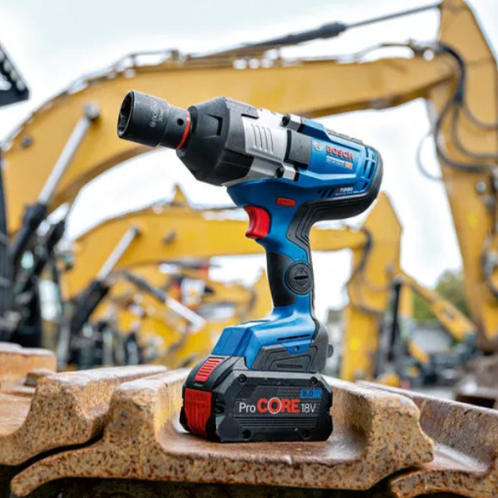 Акумуляторний ударний гайковерт Bosch GDS 18V-1600 HC Professional, без акб та з/п
