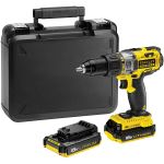 Дриль-шурупокрут акумуляторний ударний STANLEY FATMAX FMC626C2K
