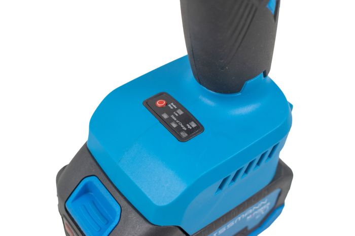 Гайковерт ударний акумуляторний KRAISSMANN 2402 ASS-BL 20/2 MP (1400 Нм, 3/4", 2 АКБ 4 А·год, кейс)