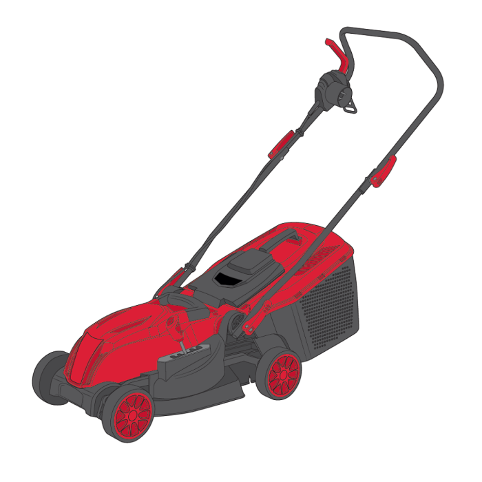 Газонокосарка електрична Vitals Master EZP 3414j