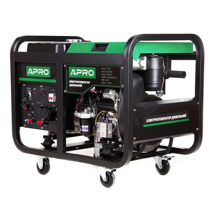 Генератор дизельний APRO DG-120E 12 кВт (електростартер)