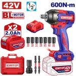 Гайковерт акумуляторний EMTOP ECIWL42602