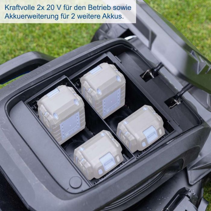 Газонокосарка акумуляторна Scheppach BC-MP470-X