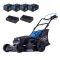 Газонокосарка акумуляторна Scheppach MP470-X SET XL2x2