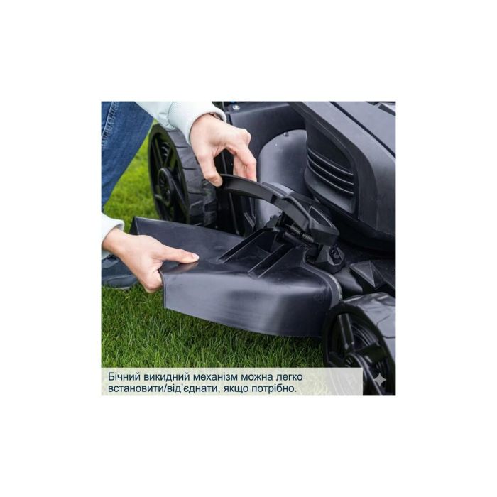 Газонокосарка акумуляторна Scheppach MP470-X SET XL2x2