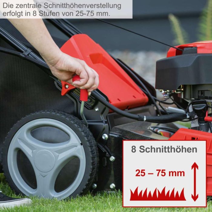 Газонокосарка бензинова Scheppach MS150-46E