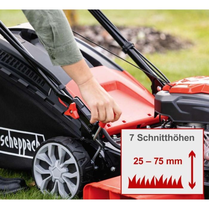 Газонокосарка бензинова Scheppach MS225-56E