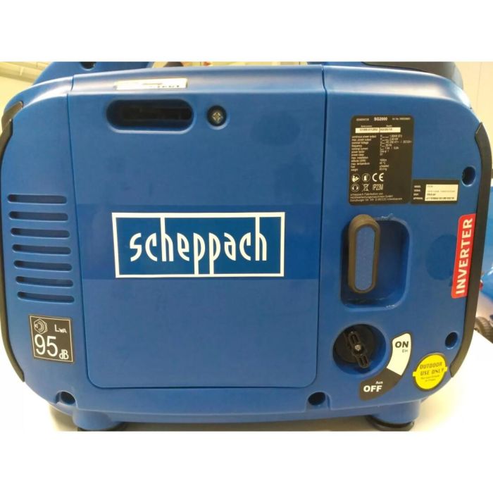 Генератор бензиновий інверторний Scheppach SG 2000 1,6 кВт