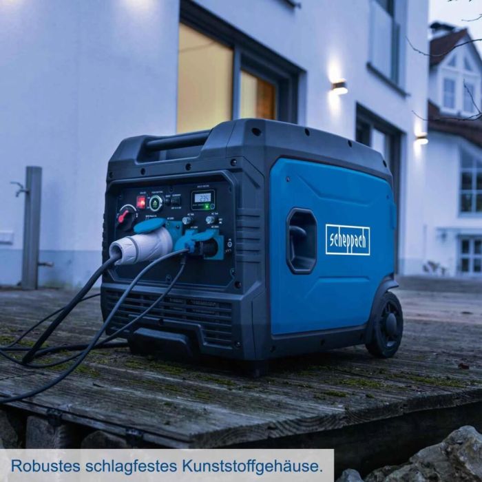 Генератор бензиновий інверторний Scheppach SG7000i 6 кВт