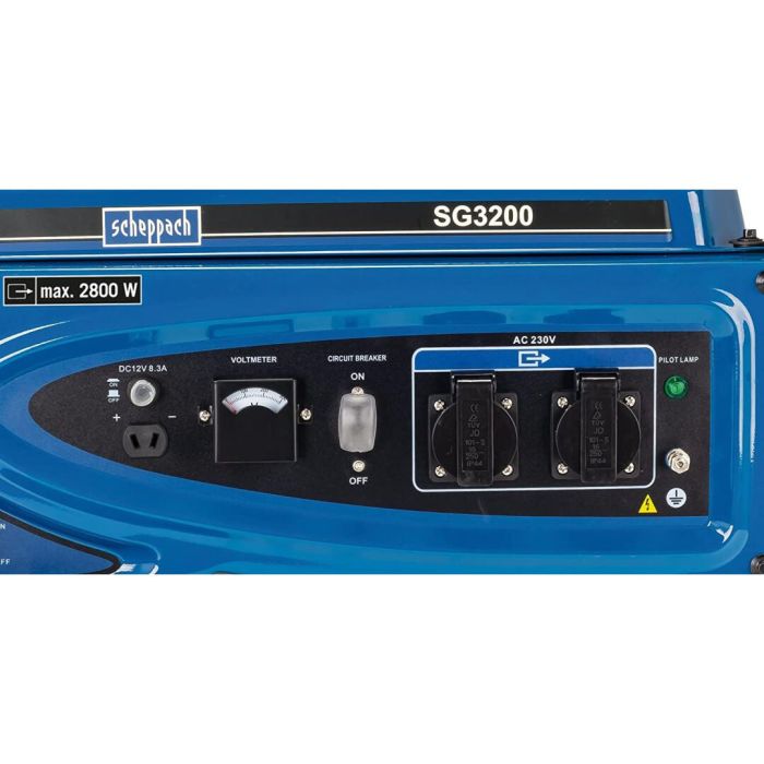 Генератор бензиновий Scheppach SG3200 2,5 кВт