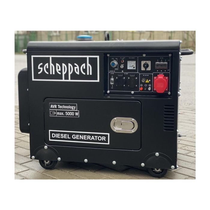 Генератор дизельний Scheppach DGS 5500 Black Edition 4,2/3 кВт