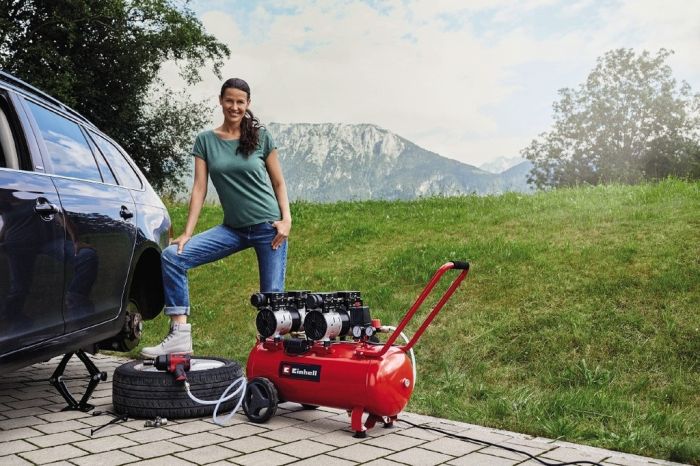 Компрессор воздушный Einhell TE-AC 270/50 Silent Plus (4020620)