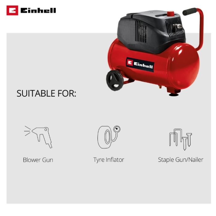 Компрессор воздушный Einhell TC-AC 200/24/8 OF (4020590)