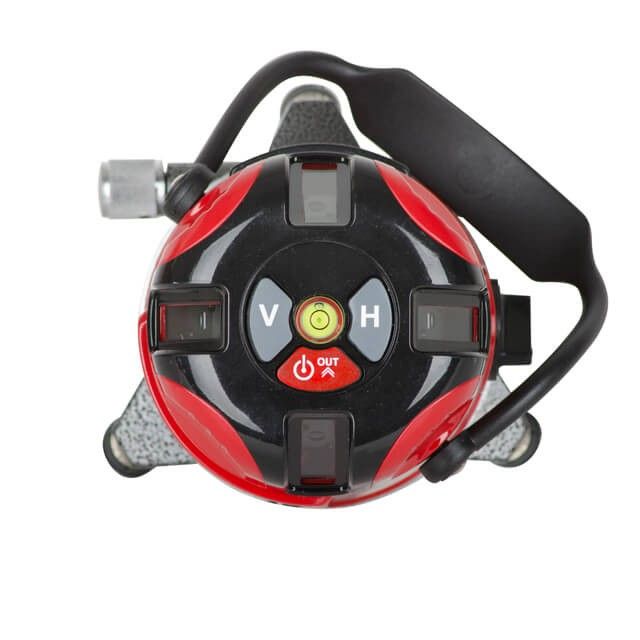 Уровень лазерный 5 лазерных головок INTERTOOL MT-3011
