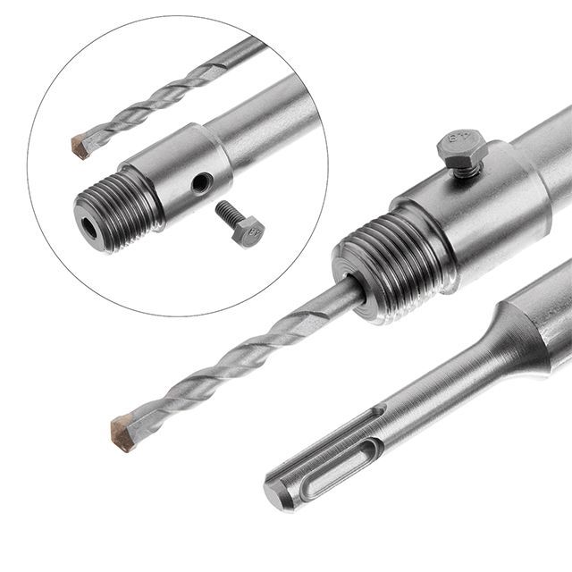 Переходник SDS-Plus 300 мм для коронок по бетону INTERTOOL SD-0419