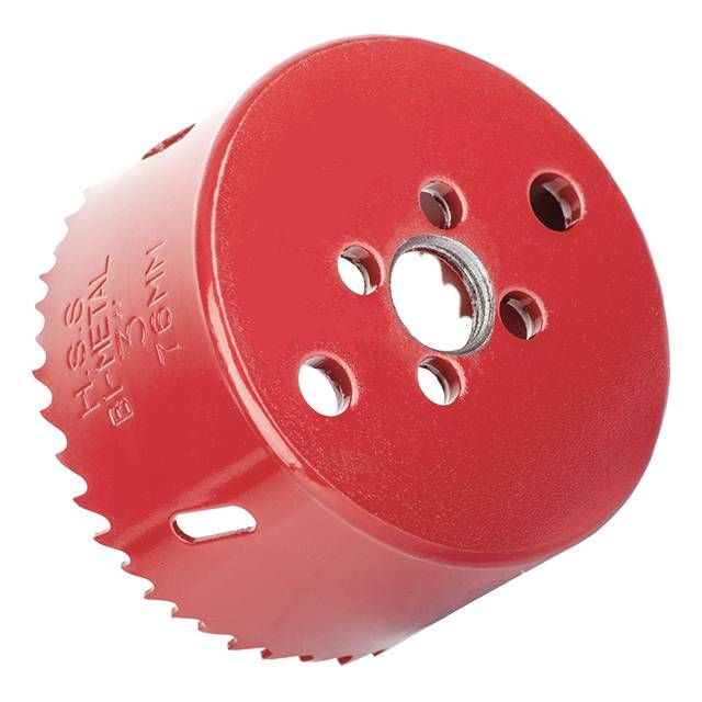 Сверло корончатое биметаллическое, 76 мм INTERTOOL SD-5676