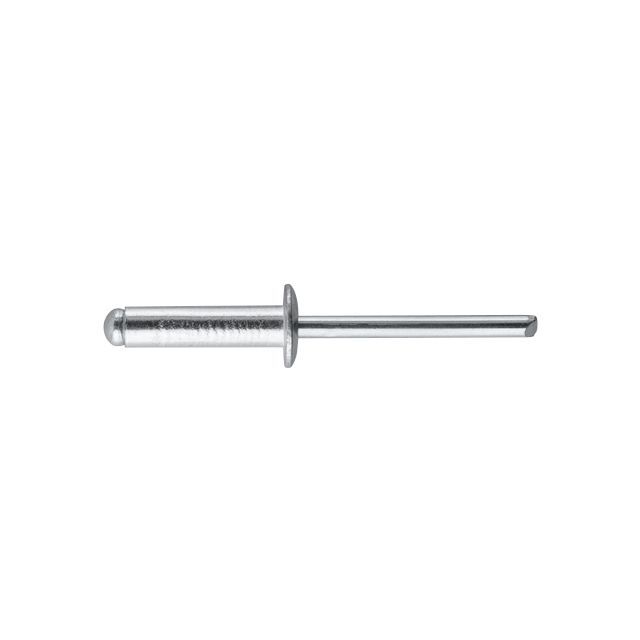 Заклепка алюминиевая 4.8*18 мм, 50 ед. INTERTOOL RT-4818