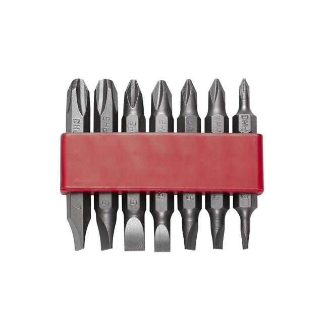 Отвертка магнитная 1/4" с комплектом насадок, 15ед., Cr-V INTERTOOL HT-0415