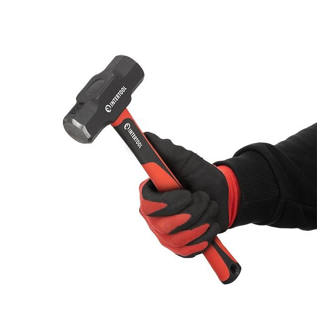 Кувалда, 1500 г, ручка из фибергласса INTERTOOL HT-0241