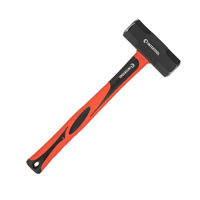 Кувалда, 1500 г, ручка из фибергласса INTERTOOL HT-0241