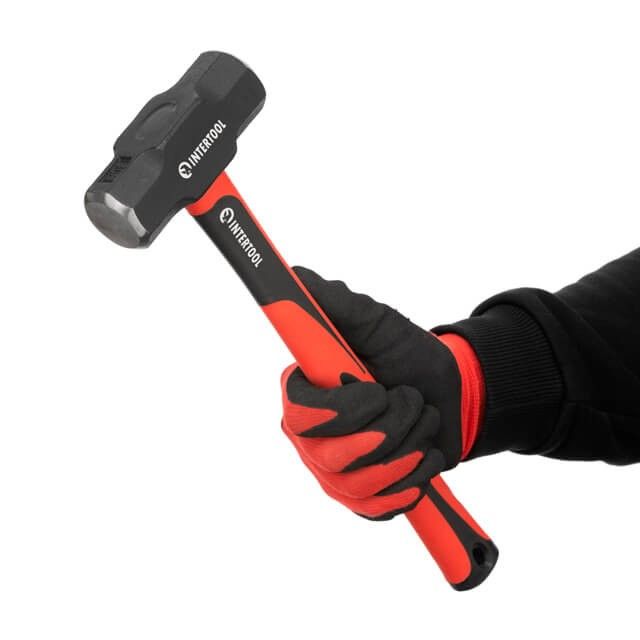 Кувалда, 2000 г, ручка из фибергласса INTERTOOL HT-0242